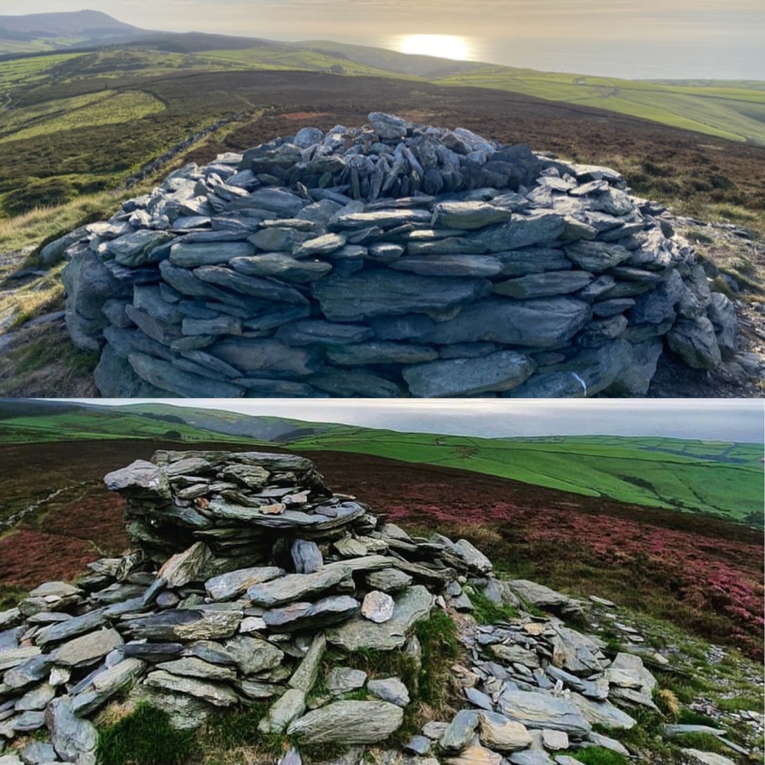 Slieau Whallian Cairn